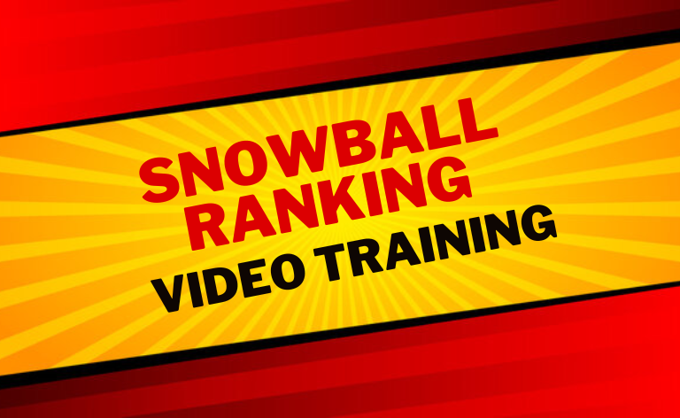 Snowball Ranking Videos Training